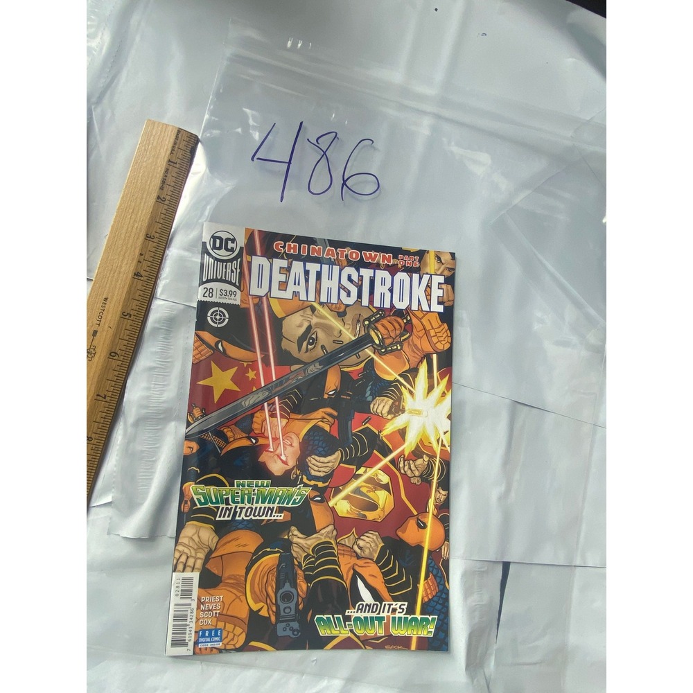 DC Comics Deathstroke 28 Chinatown Part One Comic Book‎ 2018 Priest Neves